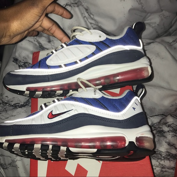 Gundamn Air Max 98 GUNDAM Nike Women 7.5 - Picture 4 of 5